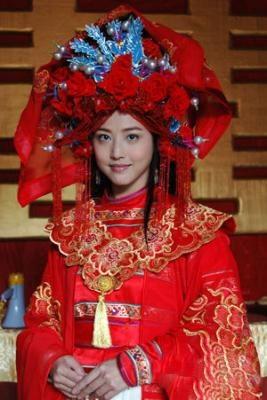 明星古装新娘剧照图片